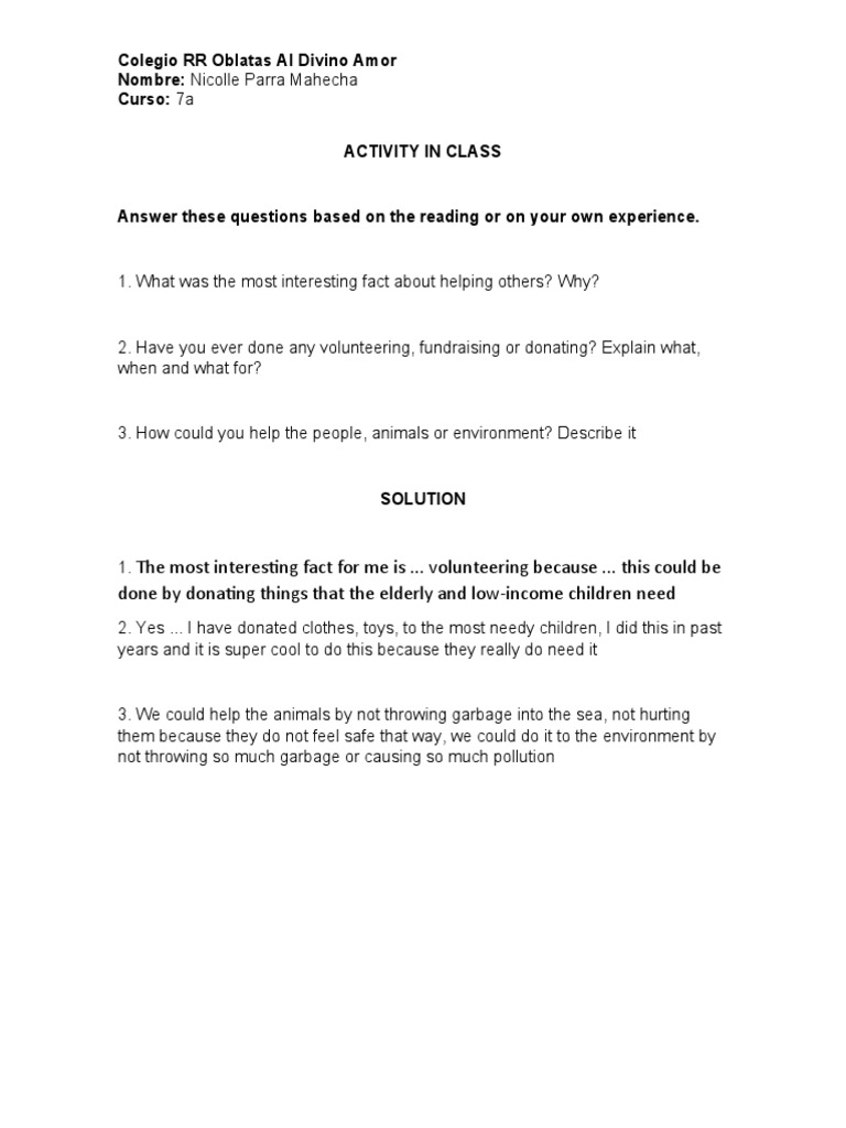 Youth Guide to Helping Others | PDF