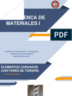 Resistenca de Materiales I Elementos Cargados Con Pares de Torsión PDF
