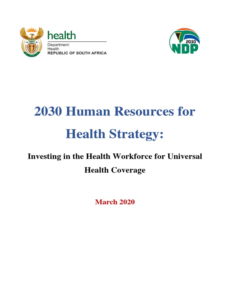 2030HRHstrategy1932020 Health Human Resources Universal Health