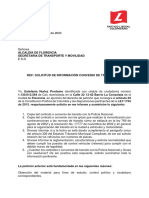 Derecho de Petición_Transporte y Movilidad