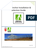 Mega Anchor Installation & Selection Guide Edit PDF
