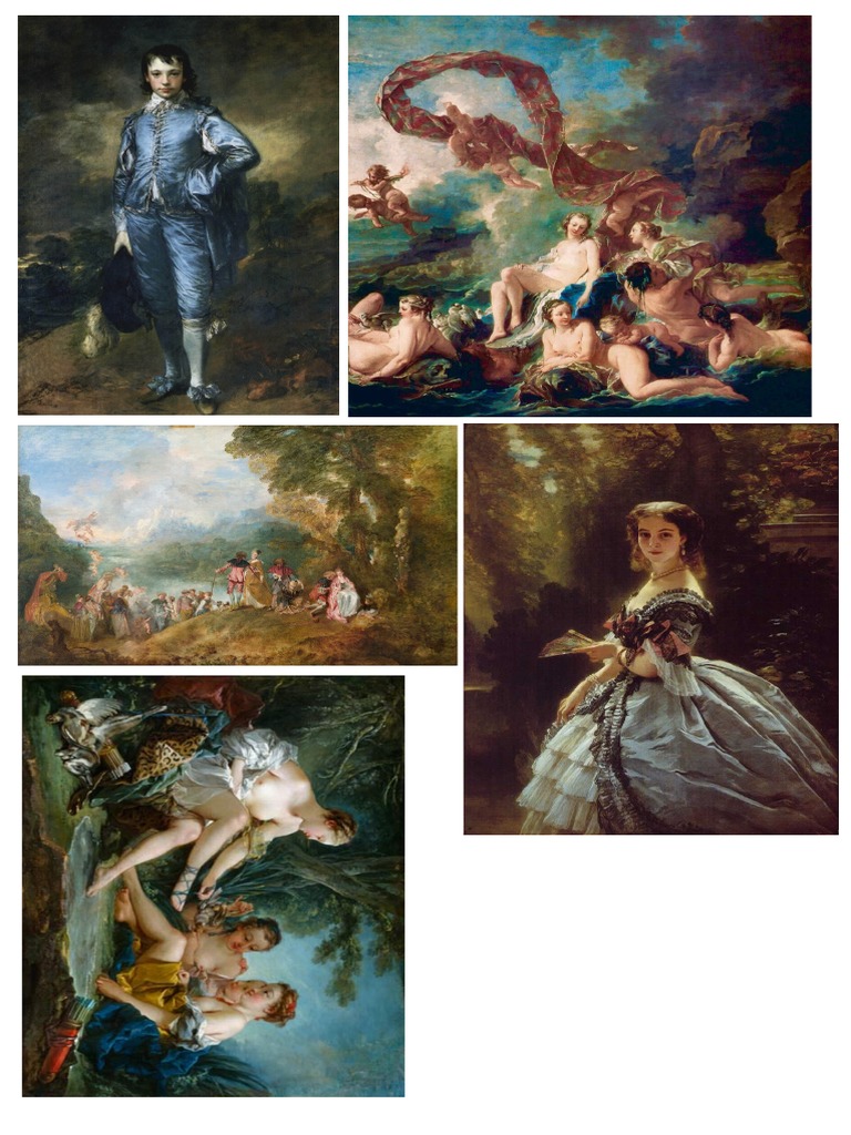 Pinturas Famosas del Rococó | PDF | Arte | Historia