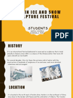 Harbin Ice and Snow Sculpture Festival: Students