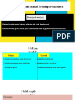 Pel 21 Wuduk Dan Syarat Kesempurnaannya