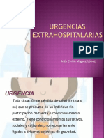 Urgencias extrahospitalarias