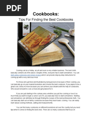 Cookbook