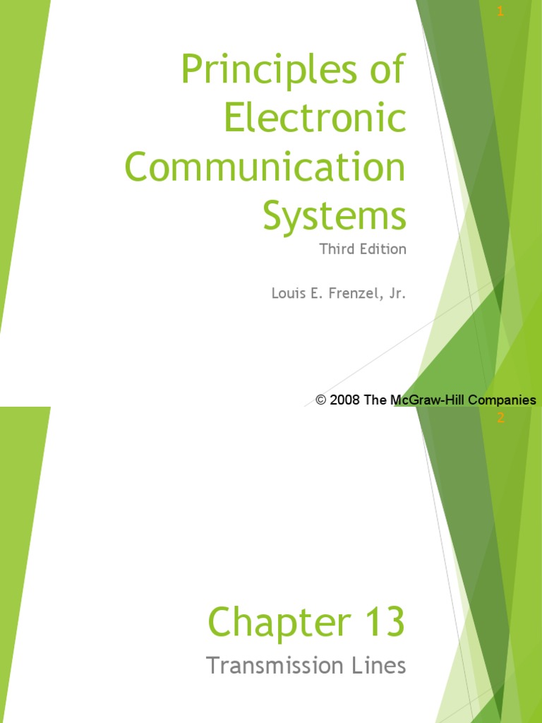 Principles of Electronic Communication Systems Third Edition Louis E. Frenzel, JR Download