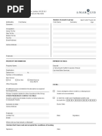 Booking Form: Number of People in Group