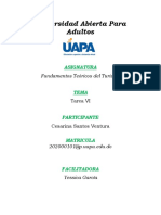 Fundamentos Teóricos Del Turismo - Tarea VI