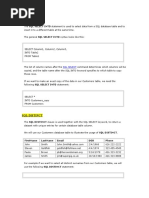 SQL Distinct: Select Into