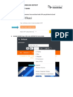 Tutorial Cara Penambahan Deposit Via Virtual Account