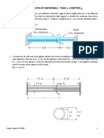 Strength of Materials - Task 2. Chapter 3