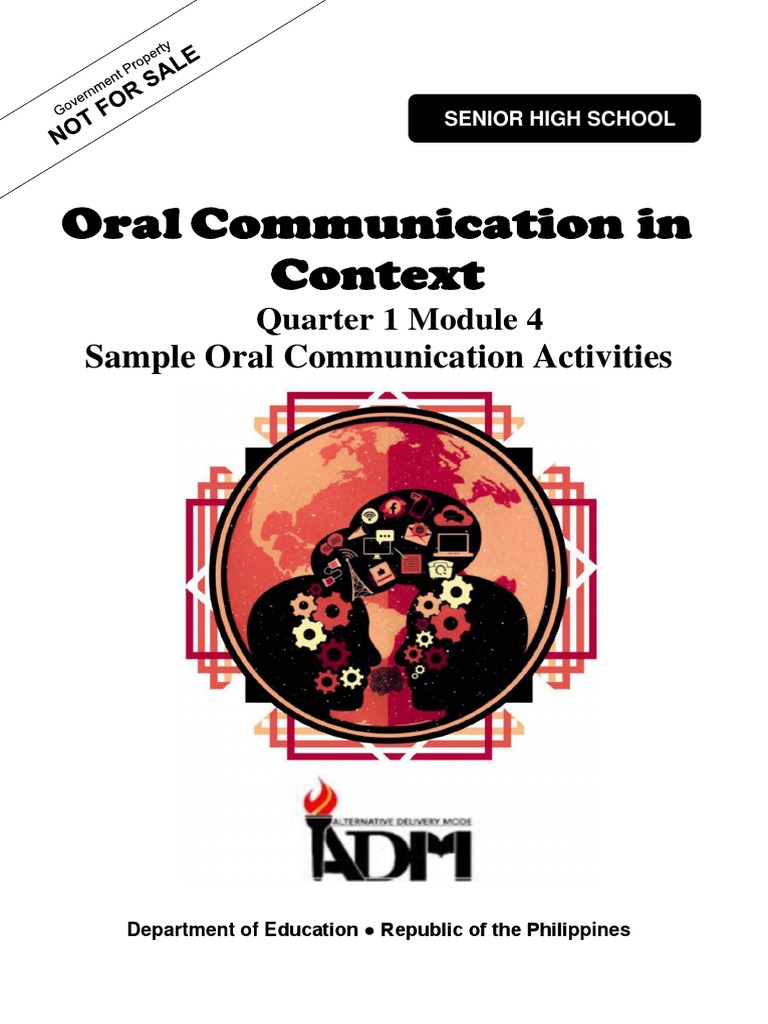 Oral Com Module 4 Pdf Pdf Nonverbal Communication Storytelling