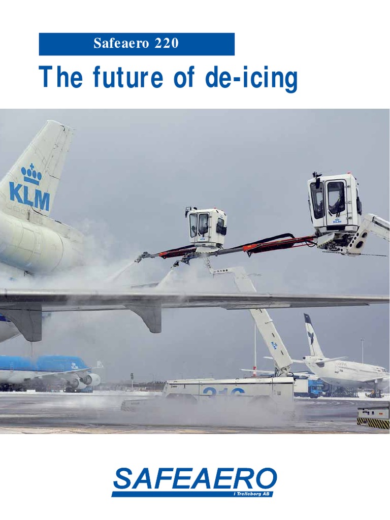 The Future of De-Icing: Safeaero 220 | PDF | Truck | Nozzle