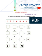 Actividad Evaluativa Pensamiento 4