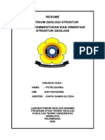 Putri Savira 03071381924045 Daffa Gamas Elcofa Resume Konsep Pembentukan Dan Struktur Geologi