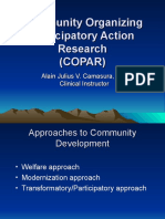 Community Organizing Participatory Action Research