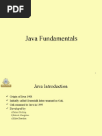 1.java Fundamentals