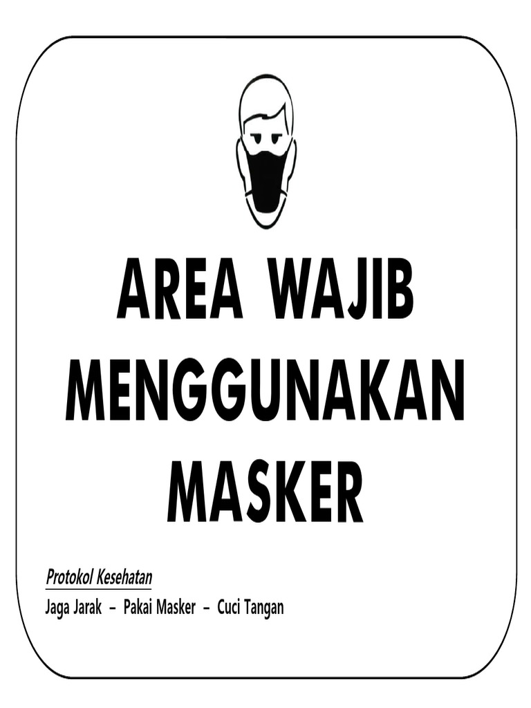 Area Wajib Masker | PDF | Kesehatan Holistik