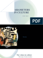 Parameters in Culture-End