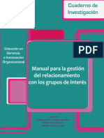 Manual para la gestion Grupos de interes