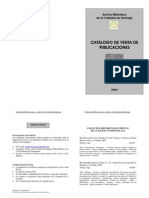 Catálogo de publicaciones ACS nº1-2011