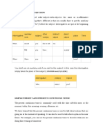 Word Order in Questions