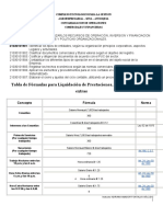 10 Tabla para Liquidar Horas Extras y Prestaciones