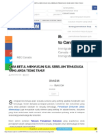 CARA BETUL MENYUSUN SIJIL SEBELUM TEMUDUGA YANG ANDA TIDAK TAHU!