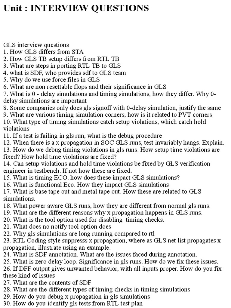 Interview FAQ PDF | PDF | Electronic Engineering | Electrical Engineering