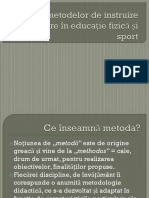 Sistemul Metodelor de Instruire În Efs