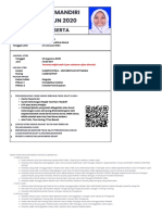 Cetak Kartu Peserta - Pendaftaran UTBK MANDIRI - PMB Unpatti PDF