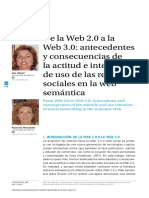 De La Web 2.0 A La Web 3.0 An PDF
