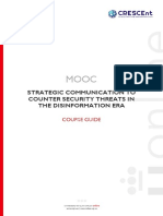 Strategic Communication To Counter Security Threats in The Disinformation Era