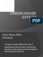 Green House Effect