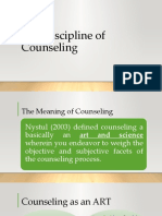 The Meaning and Goals of Counseling