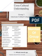 Cultural Understanding Groups Report