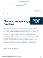 El Muestreo - Qué Es y Por Qué Funciona PDF