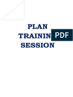 Tm-Portfolio PTS Session Plan