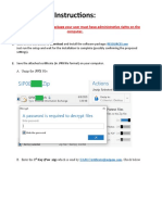 Instructions:: To Install The Prerequisites Package Your User Must Have Administrative Rights On The Computer