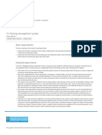 Design Criteria: 11. Parking Management System