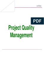 Project Quality Management Process