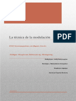 La Técnica de La Modulación