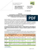 Informare APIA Organizare Cursuri - Beneficiari M10 - M11