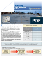 Parking Lot Deicing: Salt Application Rate Guidance