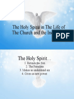 The Holy Spirit in The Life of The