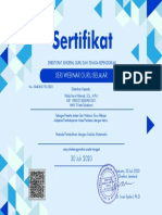 Blanko Sertifikat PDF
