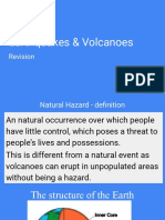 Revision Earthquakes & Volcanoes