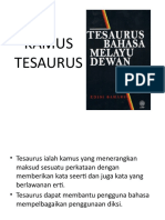 Kamus Tesaurus