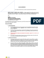 Lease Agreement - Template - 2020 June